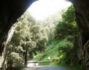 The Grand Arch leads to the cave entrances