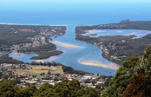 The Camden Haven Estuary from North Brother Lookout