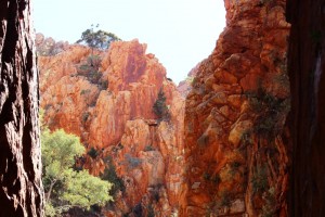 More of the rocks behind the main chasm