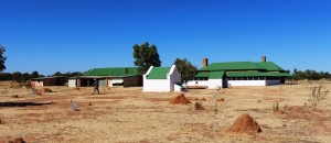 The old Tennant Creek Telegraph Station. The history of the Center is so involved with the Overland telegraph Line that reminders are everywhere