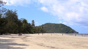 Myall Beach is immediately south of Cape Tribulation