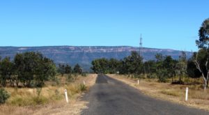 The view approaching Blackdown Tableland
