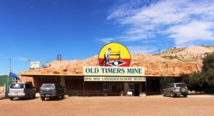 The Old Timers Mine entrance